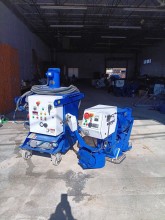 Blastrac 10D blasthead and 6 54 dust collector