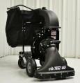 Trac Vac Gas Walk Behind Lawn Leaf Vacuum Vac Parking Lot Litter Ball Field Park