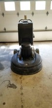 HTC800 Concrete Floor Grinder Polisher with Vacuum and Preseparator